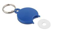 PORTACHIAVI CON GETTONE IN PLASTICA